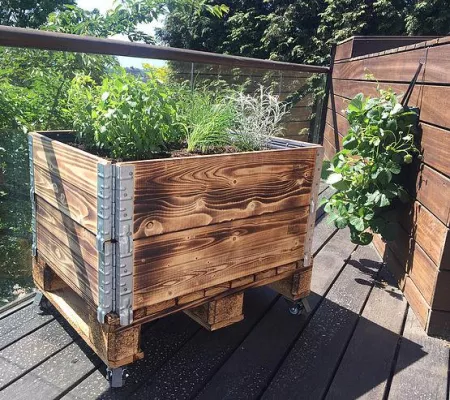 Hochbeete auf der Veggienale in Hamburg, 22./23.9.18 Bild: Hochbeete auf der Veggienale in Hamburg, 22./23.9.18