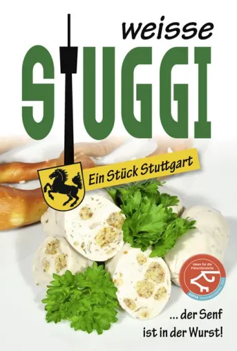 Stuggi - der Senf ist in der Wurst! - Schwäbischer Metzgertuftler gewinnt den SÜFFA-Innovationspreis 2011 Bild: Stuggi - der Senf ist in der Wurst! - Schwäbischer Metzgertuftler gewinnt den SÜFFA-Innovationspreis 2011