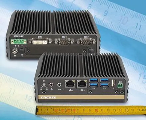 Bild: Palmsize Embedded-PC ist lüfterlos und erweiterbar!