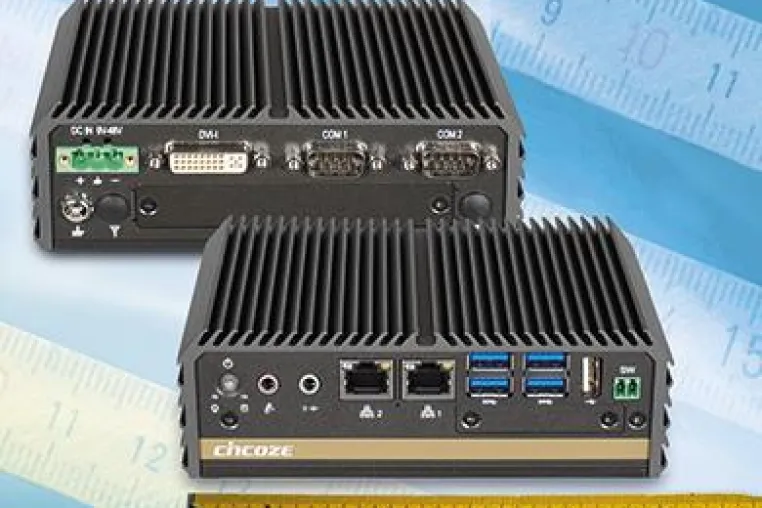 Palmsize Embedded-PC ist lüfterlos und erweiterbar! Bild: Palmsize Embedded-PC ist lüfterlos und erweiterbar!