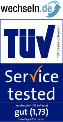 wechseln.de als erster unabhängiger Stromvergleich Deutschlands TÜV-Geprüft Bild: wechseln.de als erster unabhängiger Stromvergleich Deutschlands TÜV-Geprüft