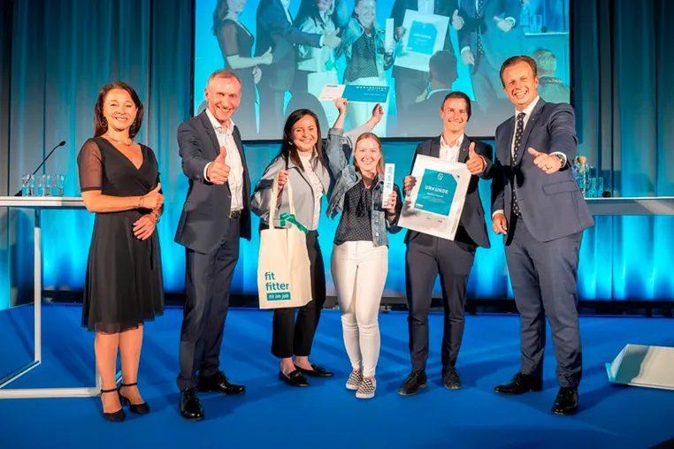 Bild: SinnWin BGF Kundin Sparkasse Pöllau gewinnt den steirischen Gesundheitspreis "Fit im Job" 2026