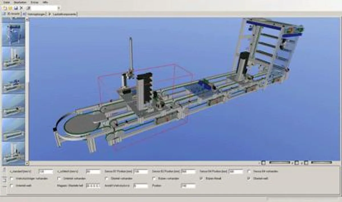 Automatisierte Anlagen lassen sich mit virtueller Inbetriebnahme unter reellen Bedingungen bereits vorab überprüfen und anpassen.