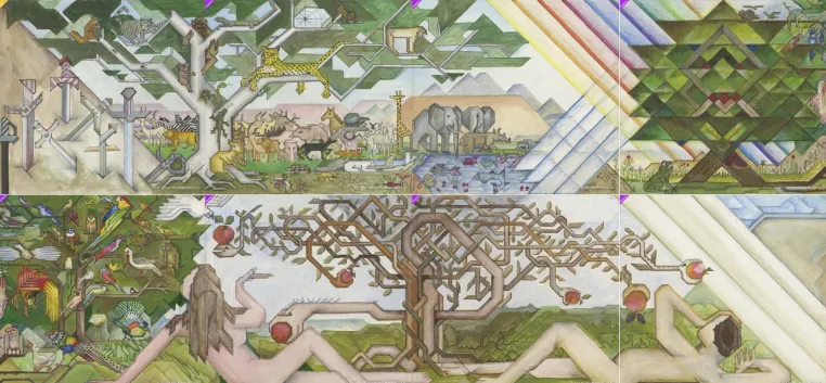 Bild: Seiner Zeit weit voraus - Deutscher Künstler schafft moderne Symbiose aus Bibel und Kunst