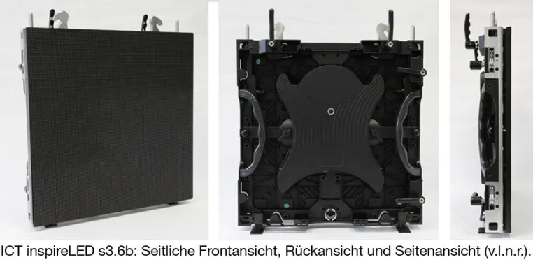 Bild: Neu im ICT Produktportfolio: 3,6 mm inspireLED – Höchstauflösende LED-Technik für ultimative Marken-Statements