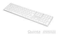 Bild: Bis zu 1 Jahr Akkulaufzeit mit dem JENIMAGE Wireless Aluminium Keyboard