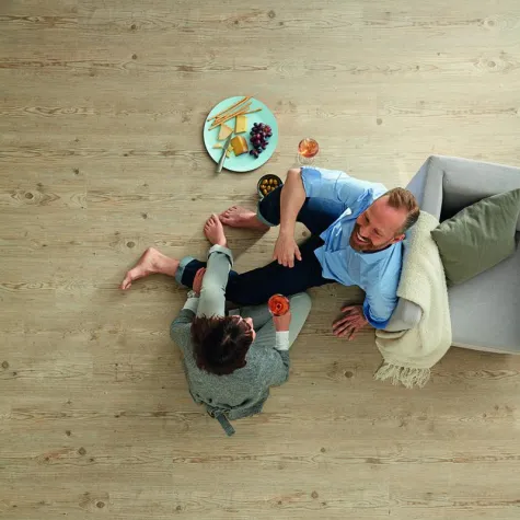 Bild: Flexibler Bioboden vereint Design und Wohnqualität