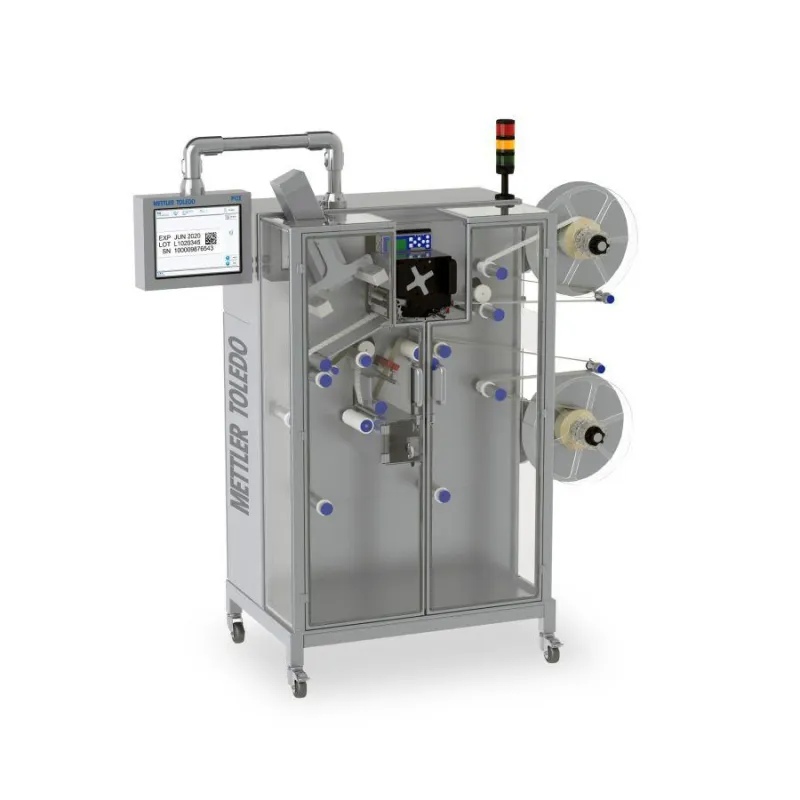 Die Label Check Station von Mettler-Toledo CI-Vision macht Etiketten richtliniensicher.