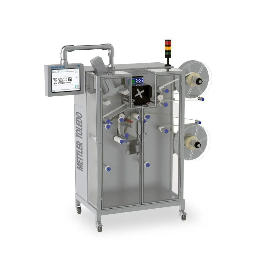 Die Label Check Station von Mettler-Toledo CI-Vision macht Etiketten richtliniensicher.