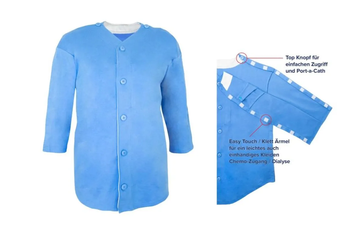 Die neue Reha-Jacke für ein hilfreiches und würdevolles Kleiden