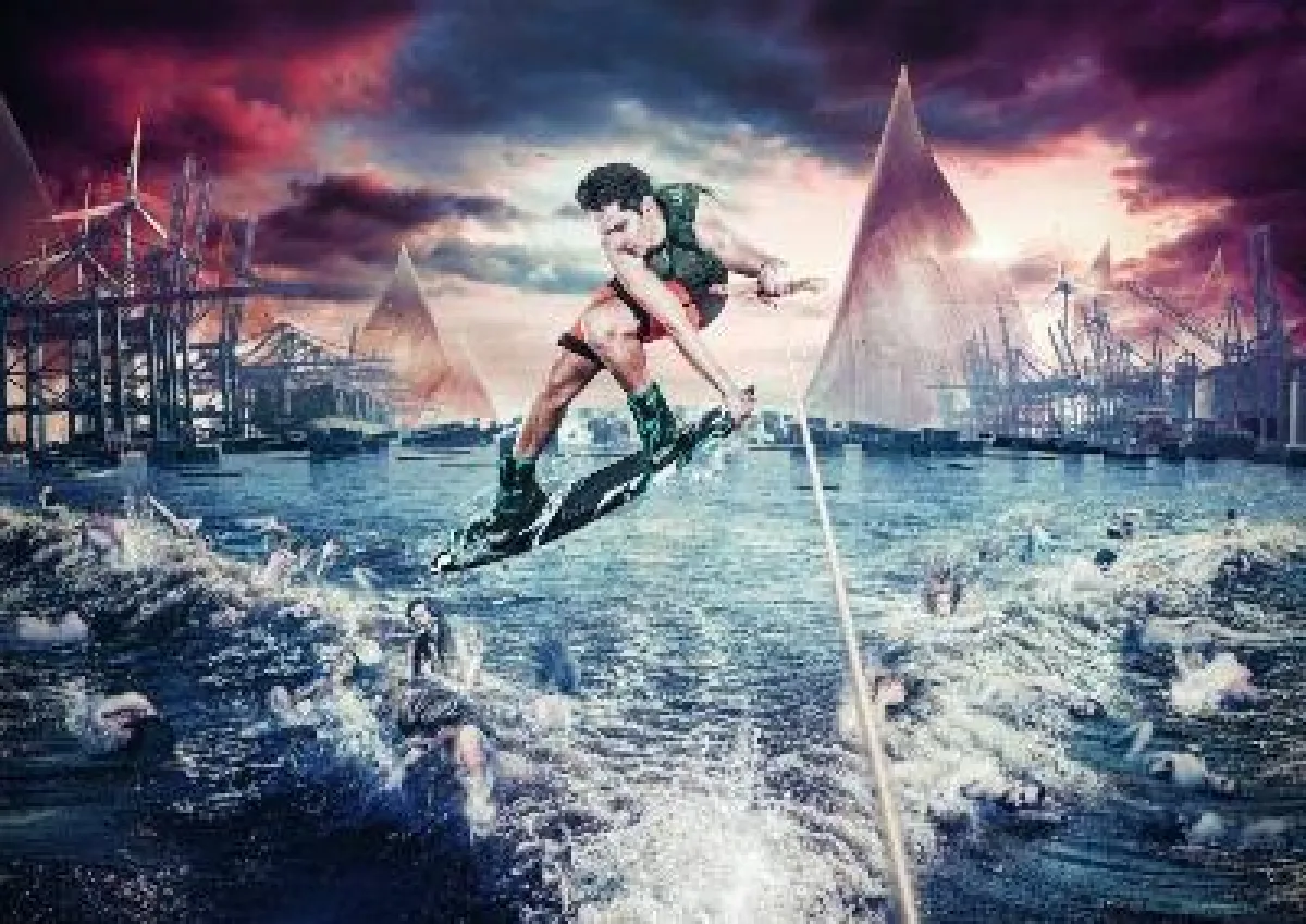 Surf in the City lautet der Titel des dritten Motivs von Fotolias TEN Collection 2014