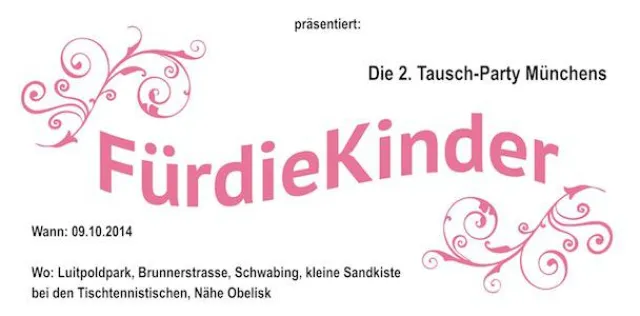 Bild: Die 2. Tausch-Party in München