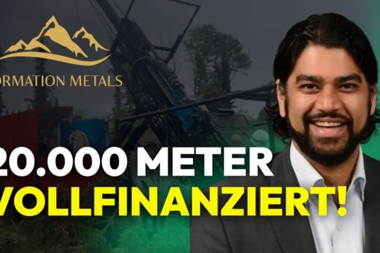 Bild: Formation Metals - Bohrungen laufen, $9 Mio. Finanzierung & große Wachstumspläne