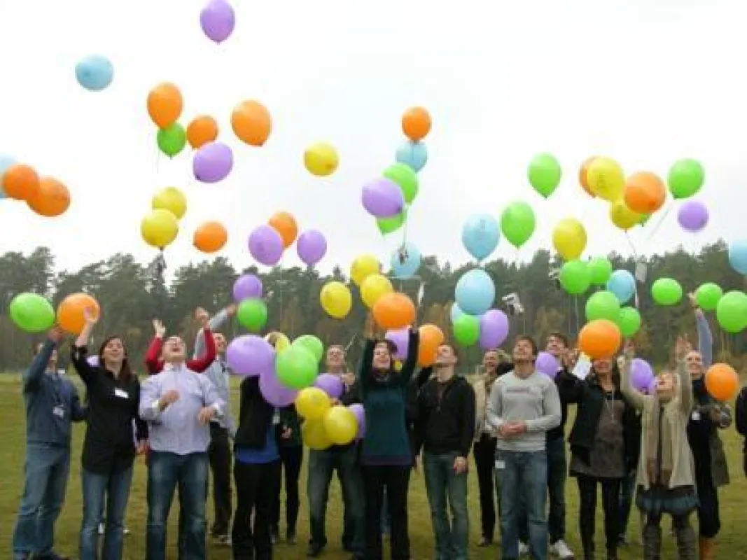 ?99 Luftballons mit Forderungen der jungen Polizistinnen und Polizisten aus Meck-lenburg-Vorpommern?