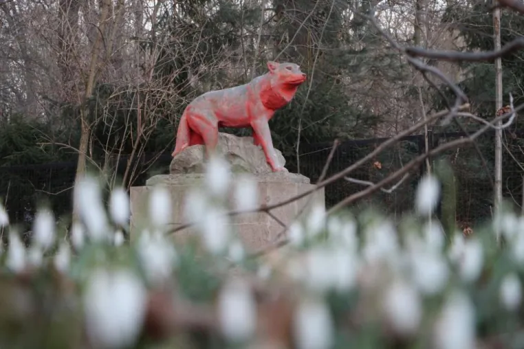 Bild: Schneeblumen-Gedenkweg am 13. April - Weg durch die Nacht als lebendiger Teil der Erinnerung