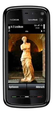 Bild: Das große A-Z Lexikon 2010 auf dem Handy