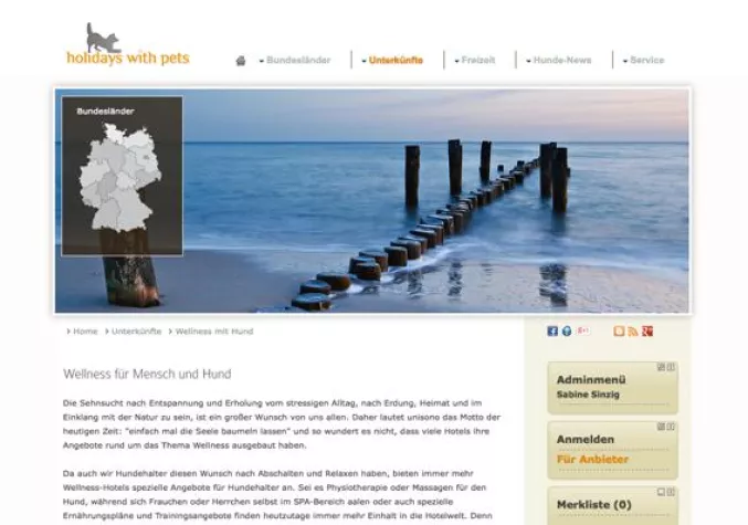 Bild: Just relaxe - Wellnessurlaub mit Hund