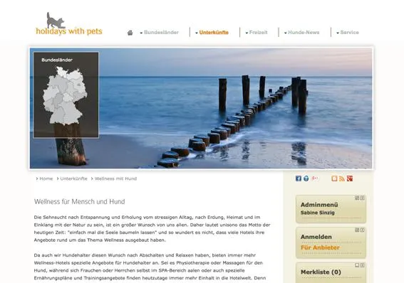 Just relaxe - Wellnessurlaub mit Hund Bild: Just relaxe - Wellnessurlaub mit Hund