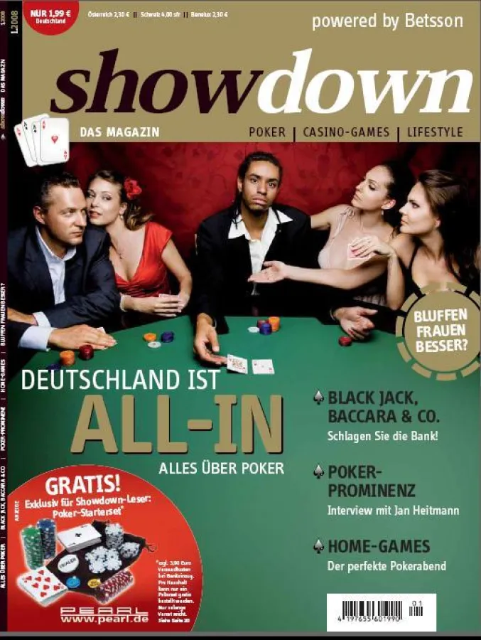 Showdown - Das neue Pokermagazin von Betsson