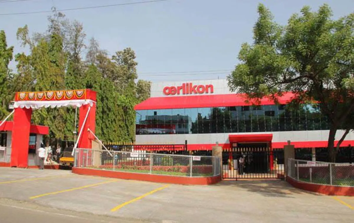 Das Gebäude von Oerlikon in Pune, Indien