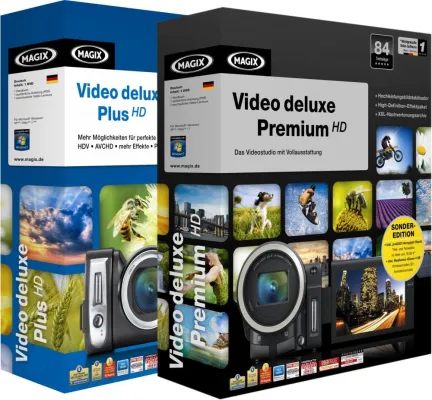 Bild: Video deluxe Sondereditionen: Videoschnitt-Software mit ausgefeilter Titelanimation
