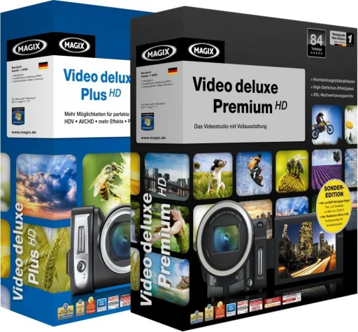 Video deluxe Sondereditionen: Videoschnitt-Software mit ausgefeilter Titelanimation Bild: Video deluxe Sondereditionen: Videoschnitt-Software mit ausgefeilter Titelanimation