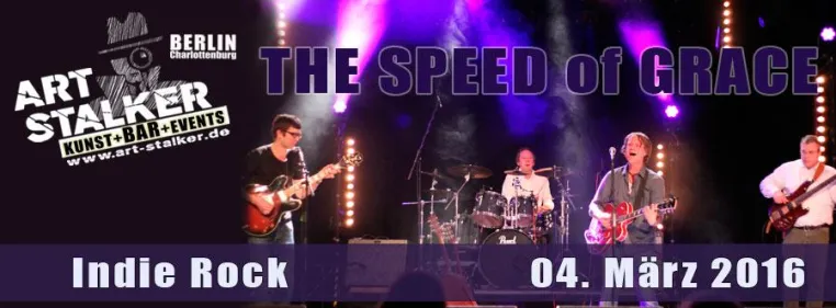 The Speed of Grace - Indie Rock Konzert im ART Stalker Bild: The Speed of Grace - Indie Rock Konzert im ART Stalker