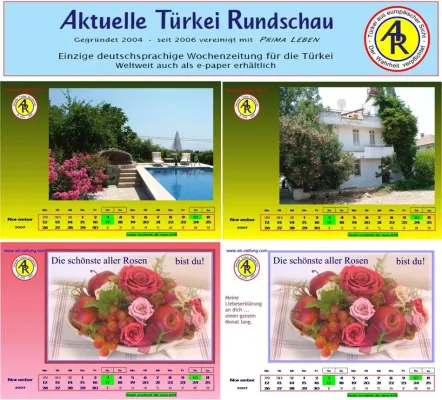 Bild: ATR – Türkei-Kalender November 2007 – Traumimmobilie, Alptraum-Immobilie, Liebeserklärung