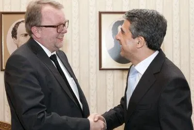 Bulgariens Staatspräsident würdigt deutsche Stiftungen Bild: Bulgariens Staatspräsident würdigt deutsche Stiftungen