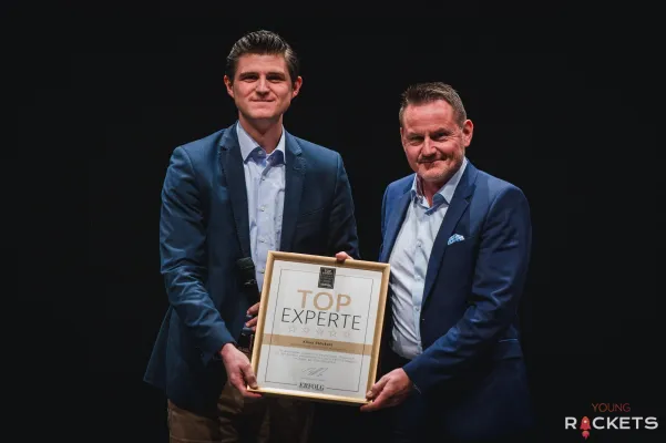 Auszeichnung für Klaus Stöckert als Top Experte Digitalisierung und Change Management Bild: Auszeichnung für Klaus Stöckert als Top Experte Digitalisierung und Change Management