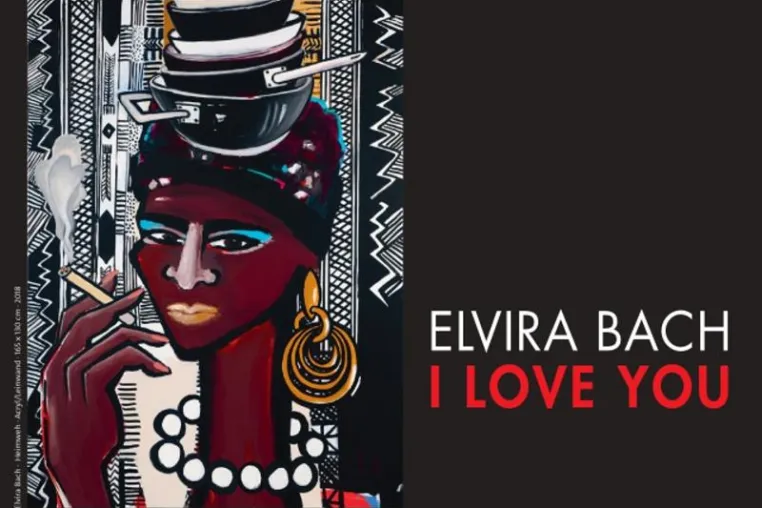 Bild: Elvira Bach - I LOVE YOU
