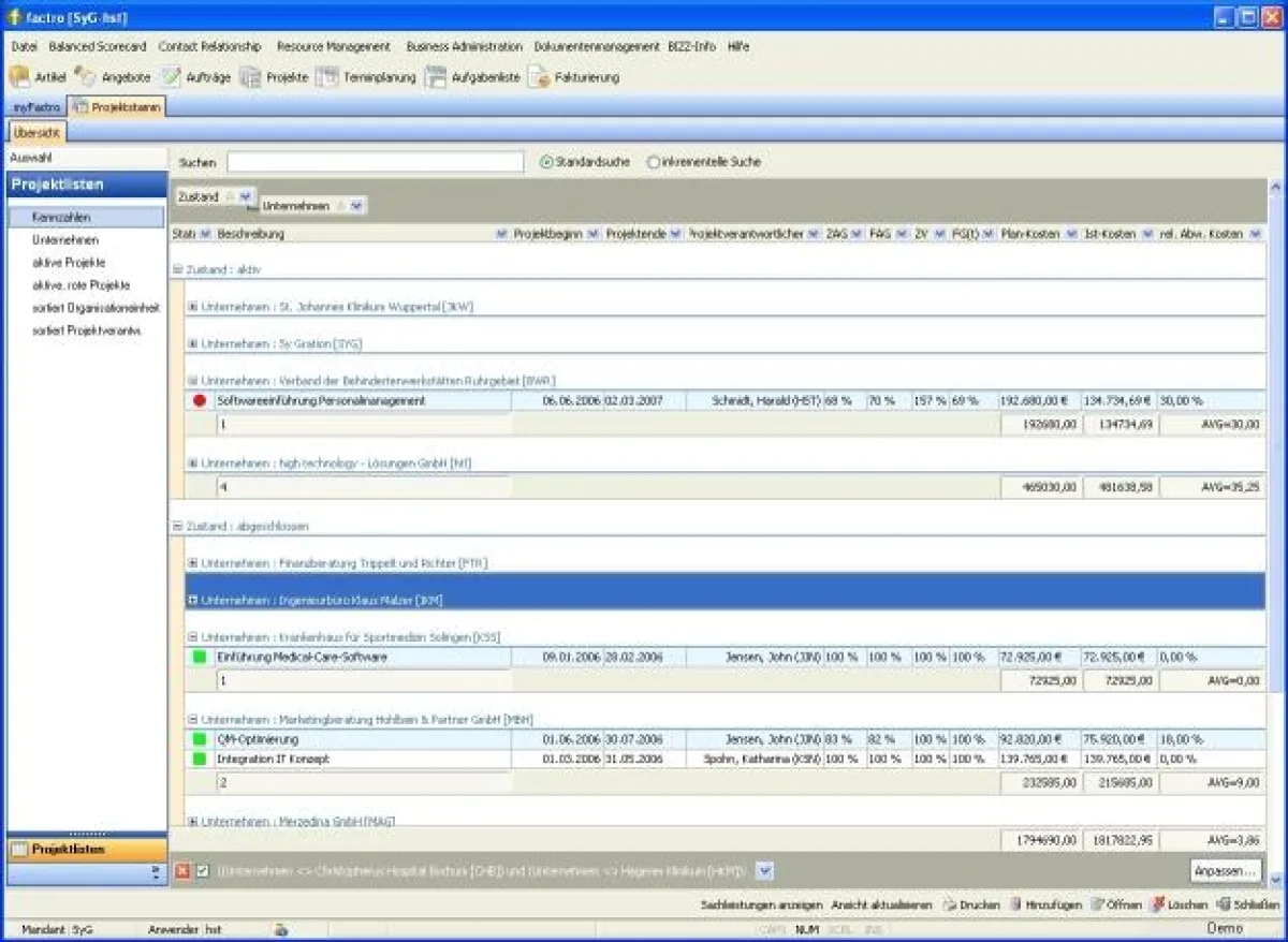 Multiprojektmanagement