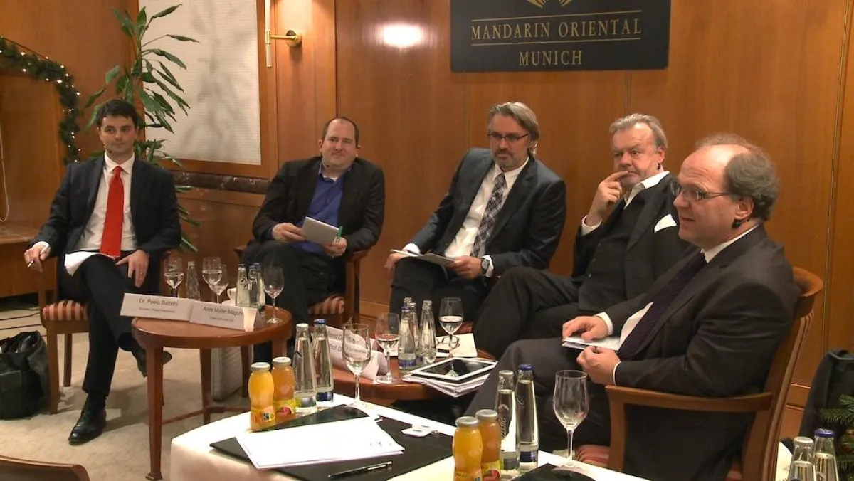 Meet the Experts: (von links) Balboni, Müller-Maguhn, Seidel, Carstensen und Heckmann (Bild: Dell)