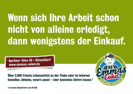 Bild: Emmas Enkel gehen in die Werbeoffensive