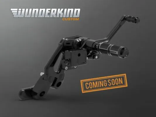 Comin soon: Vorverlegte Fußrastenanlage für Harley Softail Modelle ab 2018 Bild: Comin soon: Vorverlegte Fußrastenanlage für Harley Softail Modelle ab 2018