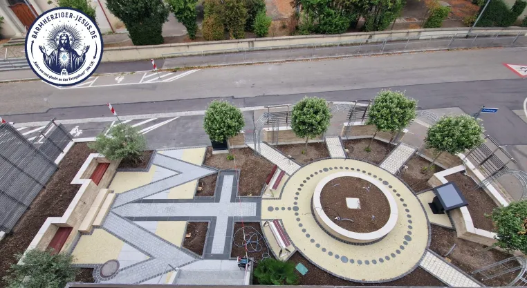 Bild: Freiburg: Ein neuer Ort des Gebets in Freiburg entsteht: der Jesus-Maria-Garten im Stadtteil St. Georgen