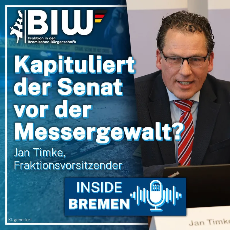 Jan Timke, Fraktionsvorsitzender Bürger in Wut in der Bremischen Bürgerschaft (© Fraktion Bürger in Wut in der Bremischen Bürgerschaft)