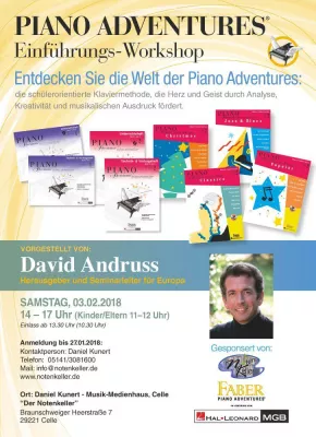Bild: „Piano-Adventures“-Workshop in Celle