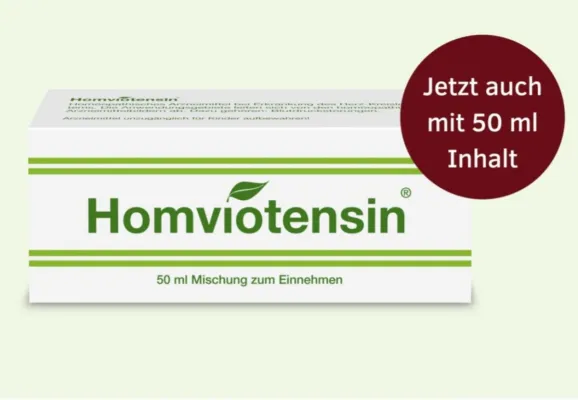 Bild: Homviotensin® Das beliebte Arzneimittel bei Blutdruckstörungen erhält ab Juni 2023 eine weitere Packungsgröße