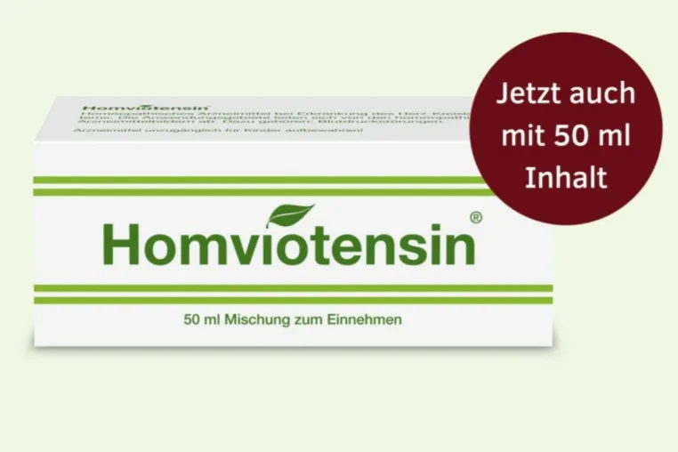Homviotensin® Das beliebte Arzneimittel bei Blutdruckstörungen erhält ab Juni 2023 eine weitere Packungsgröße Bild: Homviotensin® Das beliebte Arzneimittel bei Blutdruckstörungen erhält ab Juni 2023 eine weitere Packungsgröße
