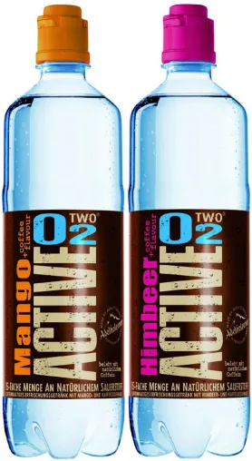 Bild: Sauerstoffwasser plus coffee flavour
