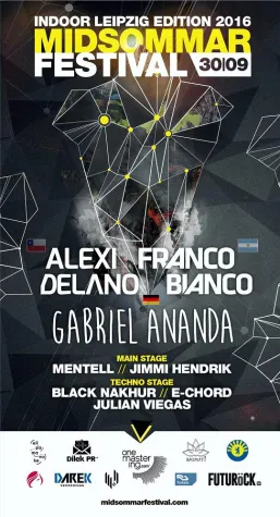 Bild: Midsommar Festival 2016 am Freitag 30. September in Leipzig