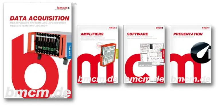 Bild: bmcm veröffentlicht neuen Katalog für Messdatenerfassung
