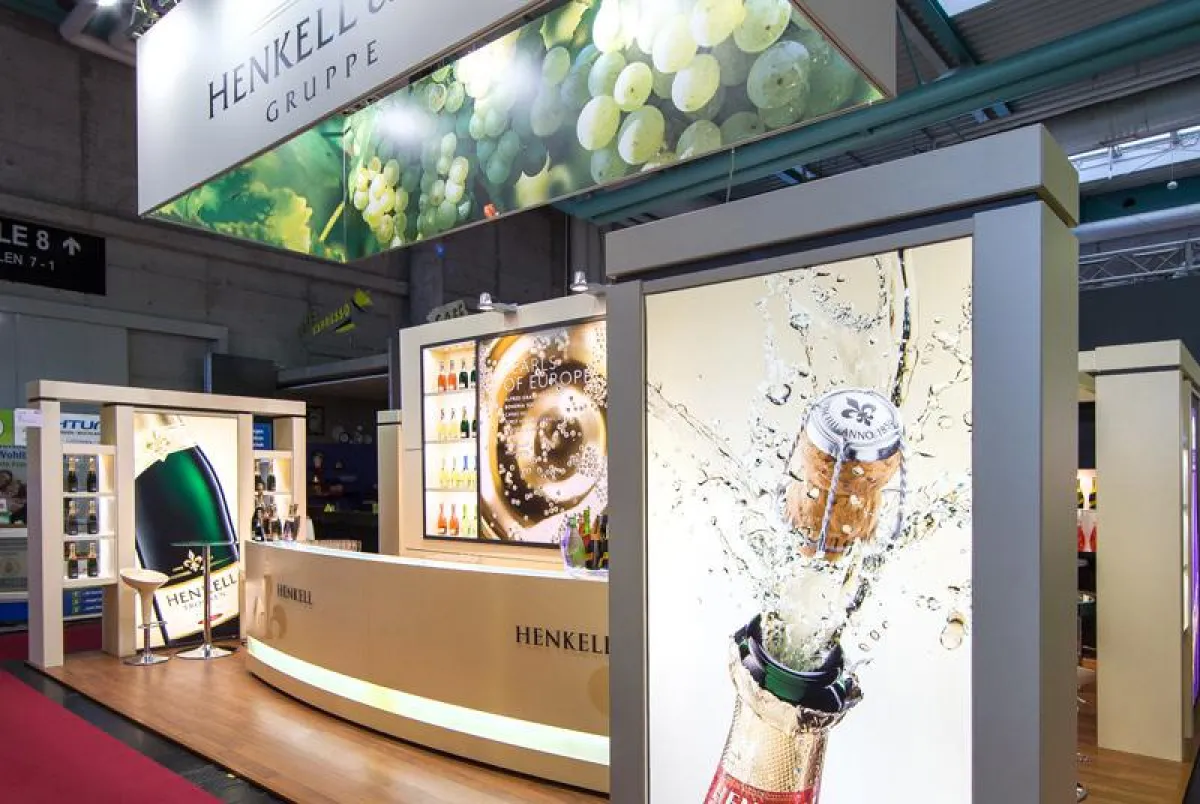 Henkell & Co.-Gruppe: Pearls of Europe Messestand, Isingermerz