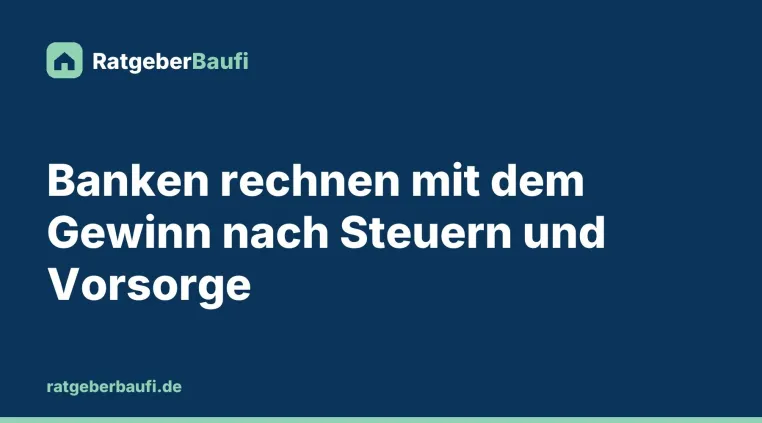 Bild: Gewinn statt Umsatz: Wie Banken das Einkommen Selbstständiger berechnen