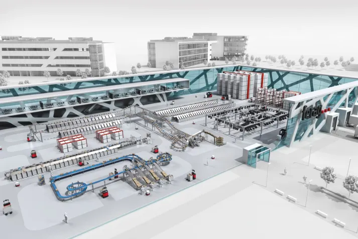 Bild: Wegweisende Technologien für integrierte Intralogistik