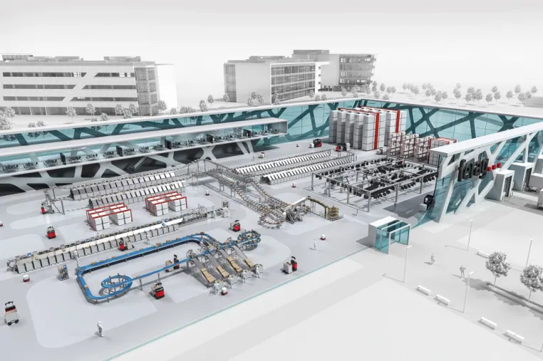 Bild: Wegweisende Technologien für integrierte Intralogistik
