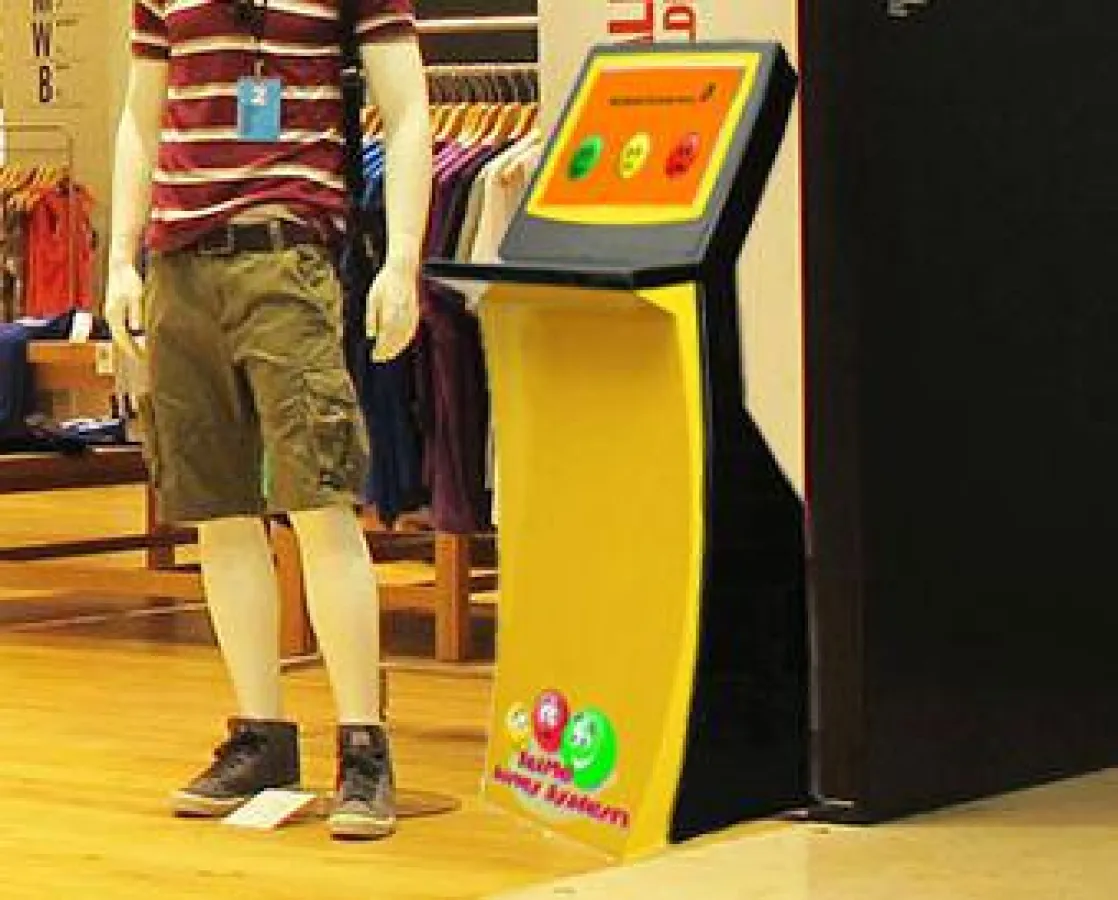 TelMe Survey Standgerät Beispiel