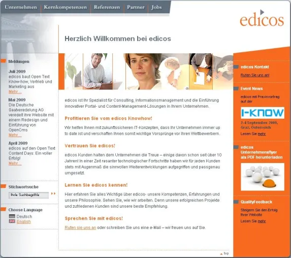 edicos baut Open Text Know-how, Vertrieb und Marketing aus Bild: edicos baut Open Text Know-how, Vertrieb und Marketing aus