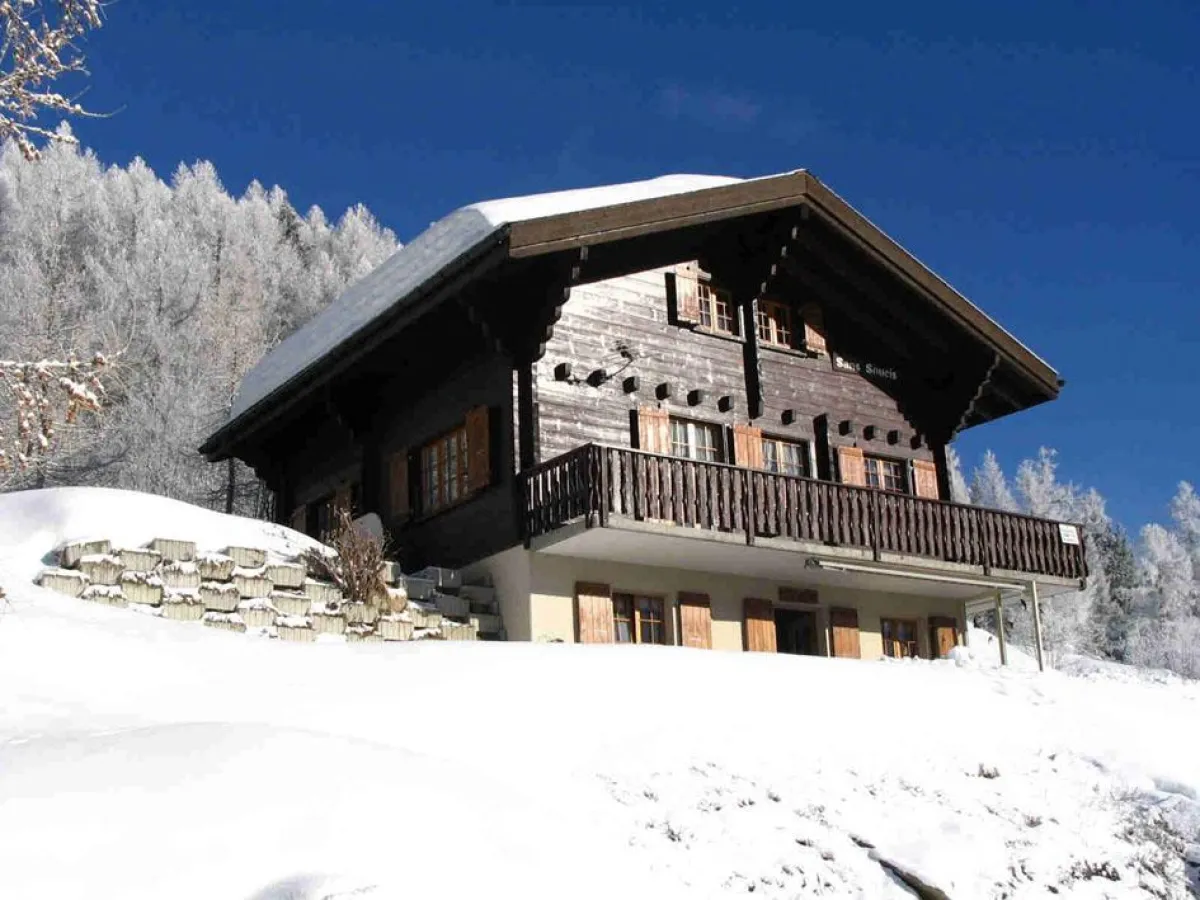 Freie Unterkünfte im Schnee über Silvester - wie dieses Chalet im Wallis